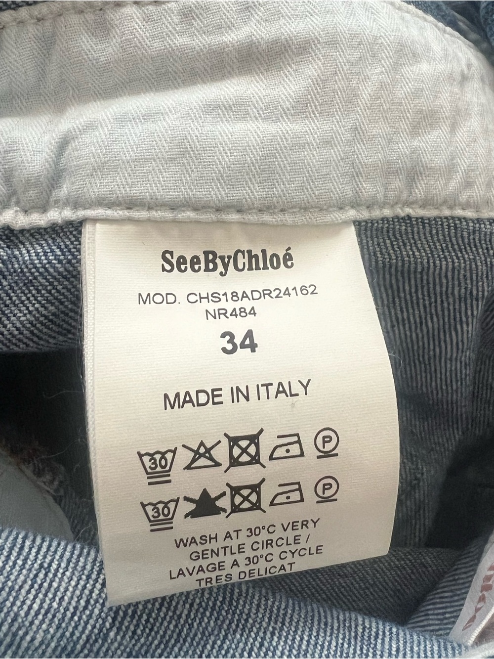 See by Chloe Denim Overall Dress - Picture 5 of 5